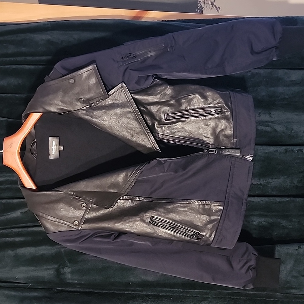 Mackage m1 a bomber style coat**SHEEP SKIN LEATHER**